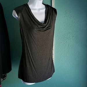 Willi Smith M dark gray sleeveless top